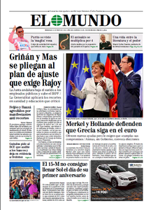 El Mundo - 16 Mayo 2012