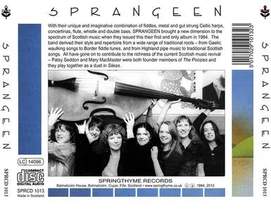 Sprangeen - s/t (1984) {2012 Springthyme}