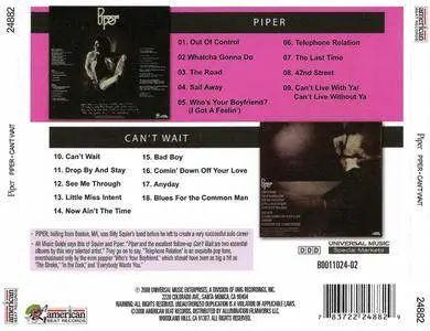 Piper - Piper/Can't Wait (1977) {2008 American Beat} [Billy Squier] **[RE-UP]**