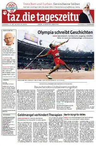 Tageszeitung TAZ vom 13 August 2012