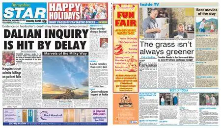 Shropshire Star North County Edition – September 27, 2017