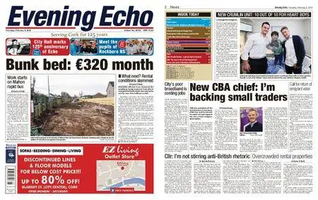 Evening Echo – February 08, 2018