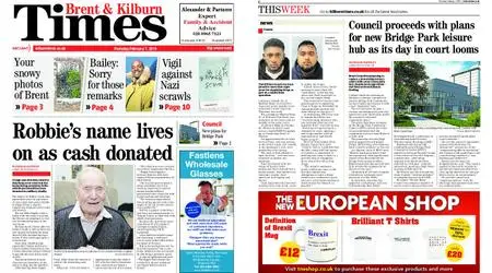 Brent & Kilburn Times – February 07, 2019