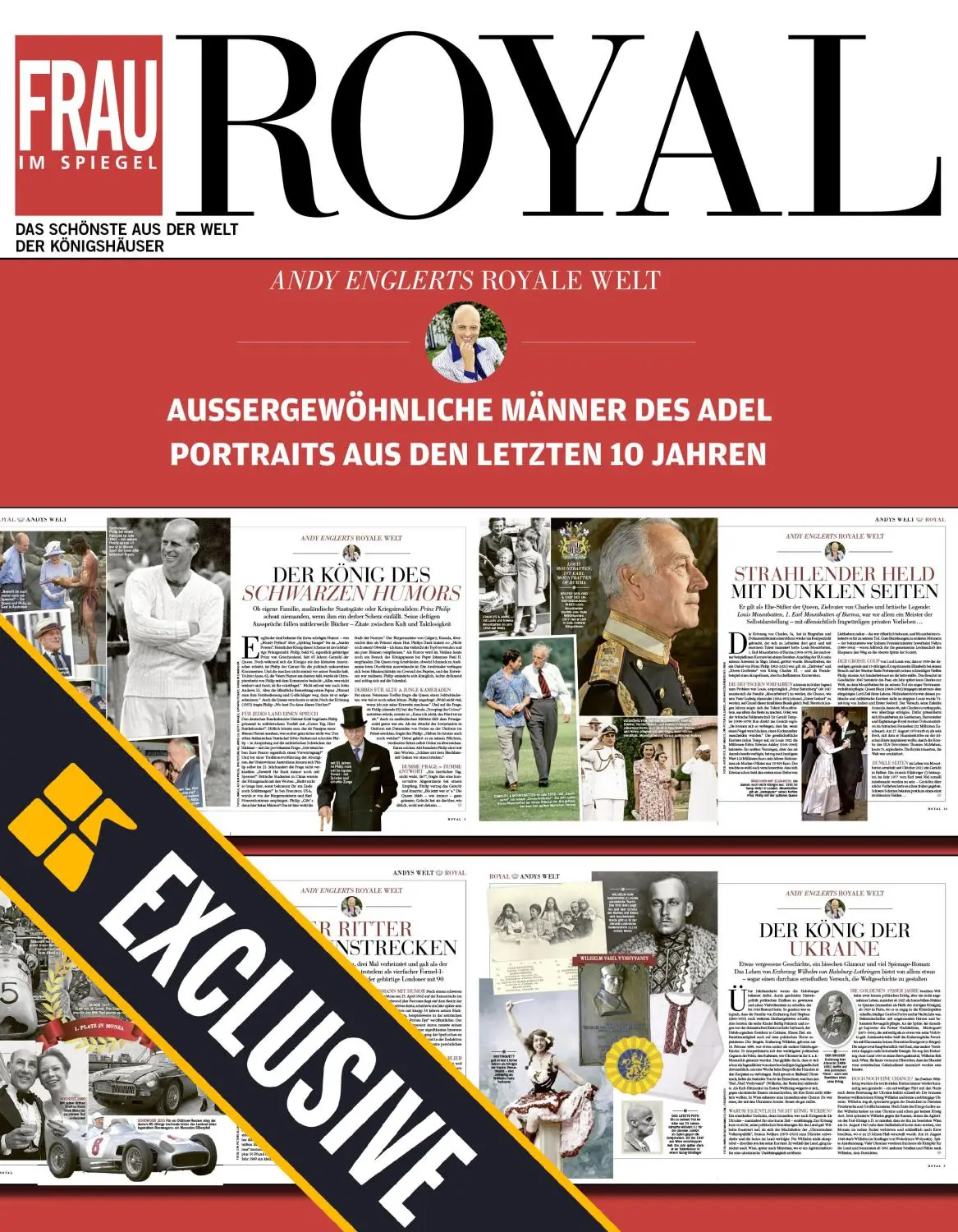 Frau im Spiegel Royal - 20 Januar 2024