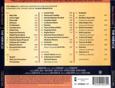 Elmer Bernstein - The Miracle: Original Motion Picture Soundtrack (1959) 2CD Limited Edition 2013