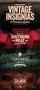 GraphicRiver Vintage Insignias & Labels