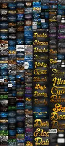 GraphicRiver Bundle Text Style V_2015_08_13