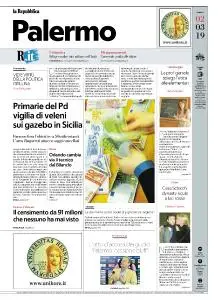 la Repubblica Palermo - 2 Marzo 2019