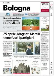 la Repubblica Bologna - 13 Aprile 2019