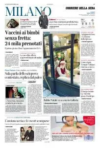 Corriere della Sera Milano - 13 Dicembre 2021