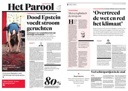 Het Parool – 12 augustus 2019