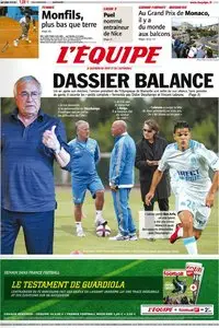 L'Equipe Edition du Jeudi 24 Mai 2012
