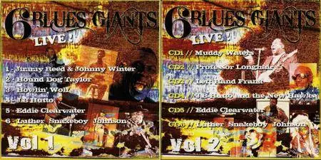 VA - 6 Blues Giants Live! (Vol. 1-2) 2007