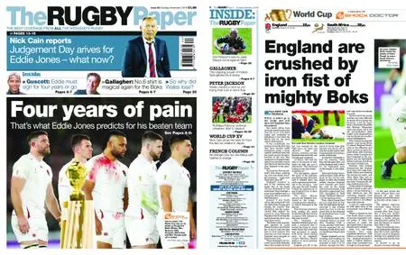 The Rugby Paper – November 03, 2019