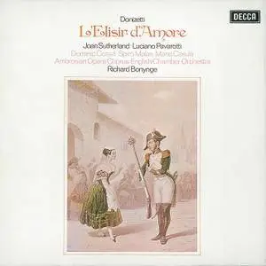 Joan Sutherland, Luciano Pavarotti, English CO, Richard Bonynge - Donizetti: L'Elisir d'Amore (1971/2014) [24bit/96kHz]