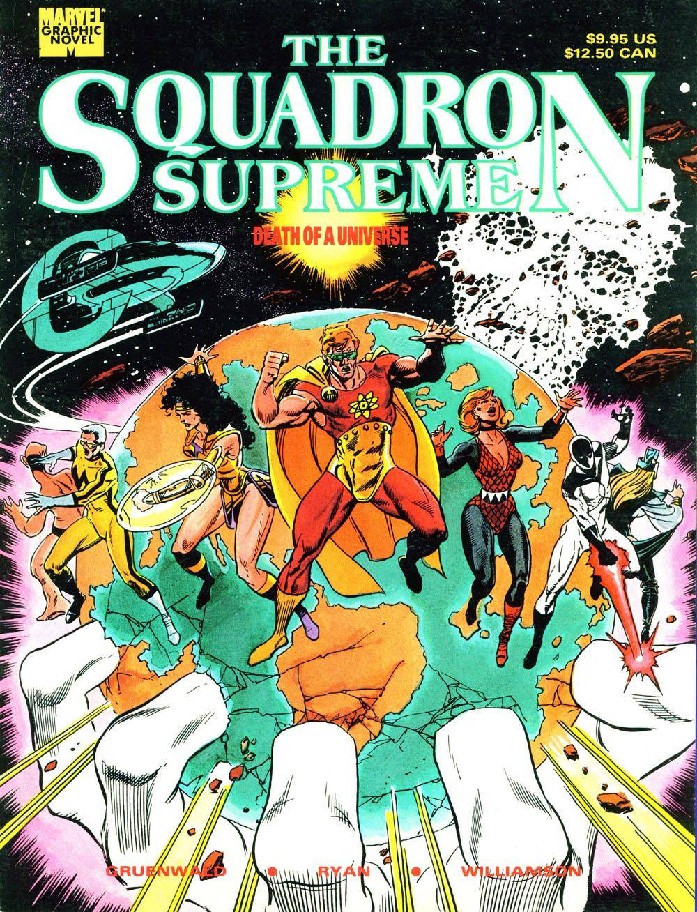 Marvel Graphic Novel 55 - Squadron Supreme- Death of a Universe 1989
