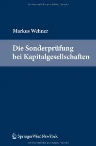 Die Sonderpr Fung Bei Kapitalgesellschaften
