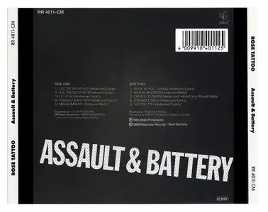 Rose Tatoo - Assault & Battery (reissue) (1989) RE-UPLOAD
