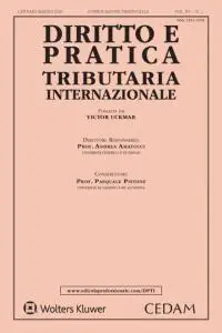 Diritto e pratica tributaria internazionale - Gennaio-Marzo 2018