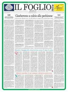 Il Foglio - 8 Agosto 2016