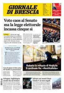 Giornale di Brescia - 26 Ottobre 2017