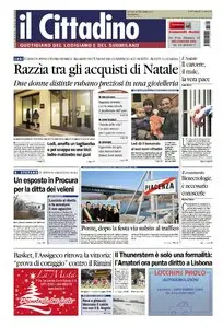 Il Cittadino Lodigiano e sud Milano del 20 DICEMBRE 2010