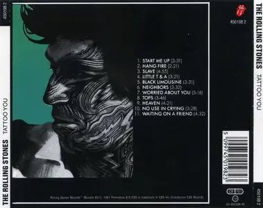The Rolling Stones - Tattoo You (1981) {CDCBS 450198-2} [re-up]