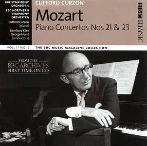Clifford Curzon - Wolfgang Amadeus Mozart: Piano Concertos Nos. 21 & 23 (2009)