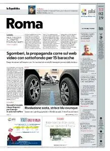 la Repubblica Roma - 13 Febbraio 2019