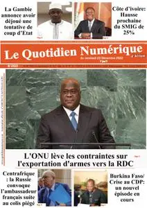 Quotidien Numérique d'Afrique – 23 décembre 2022