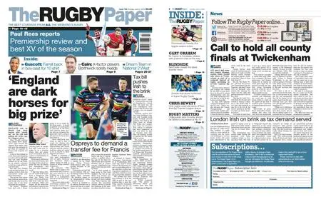 The Rugby Paper – June 04, 2023