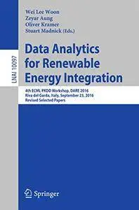 Data Analytics for Renewable Energy Integration (Repost)