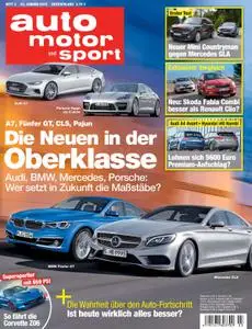 Auto Motor und Sport – 22. Januar 2015