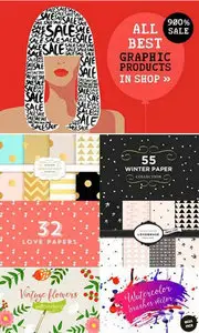 CreativeMarket - Best graphic products