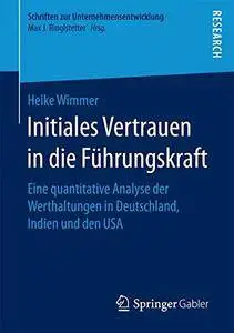 Initiales Vertrauen in die Führungskraft