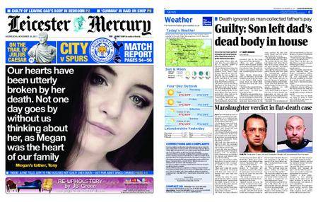 Leicester Mercury – November 29, 2017
