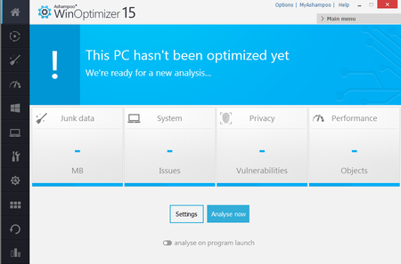 Ashampoo WinOptimizer 15.00.02 DC 06.07.2017 Multilingual Portable
