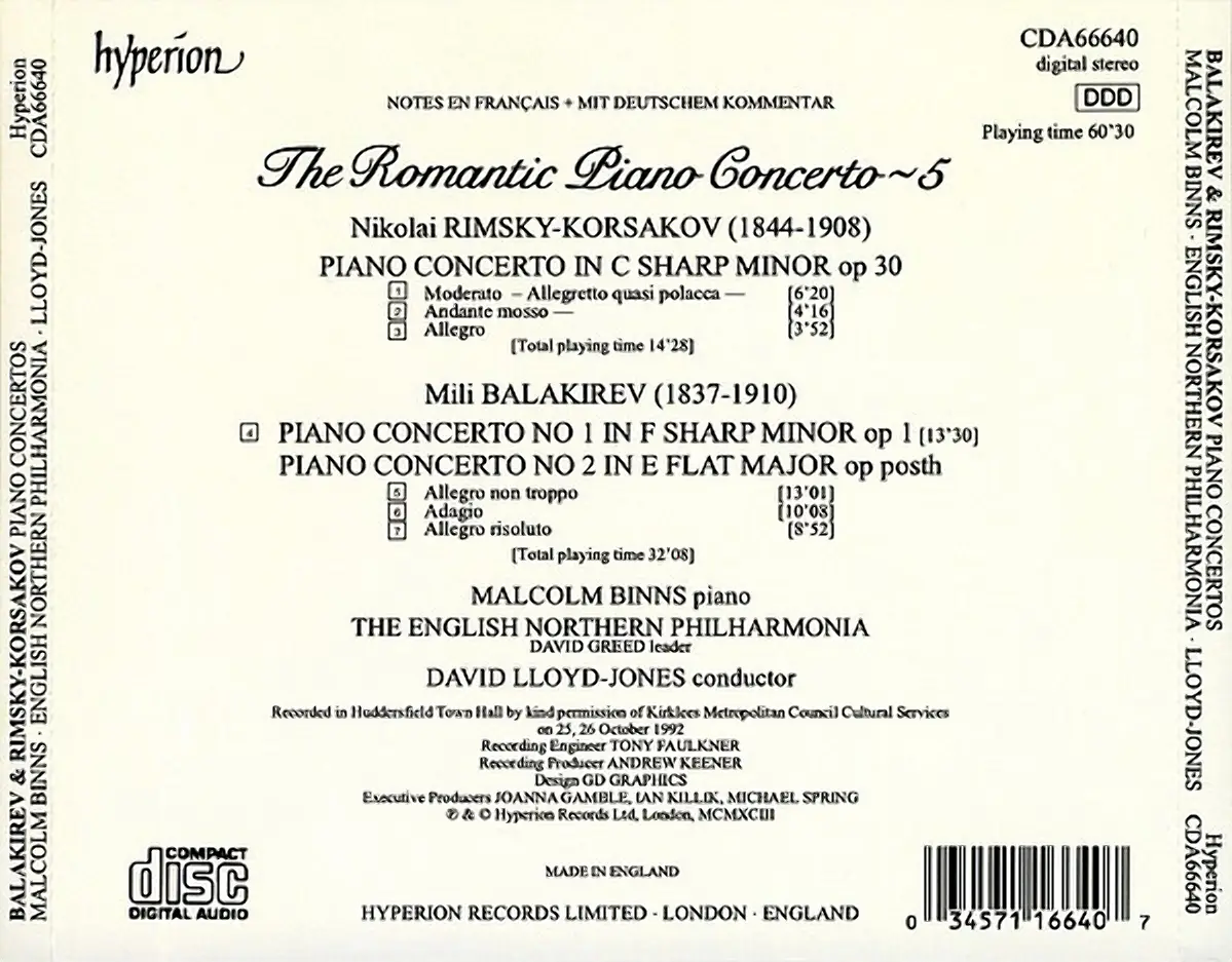 Piano Concerto Николай Андреевич Римский-Корсаков