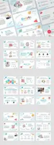 Cute Multipurpose Powerpoint, Keynote and Google Slides Presentation Template