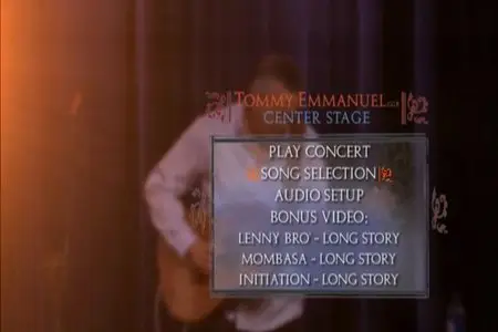 Tommy Emmanuel - Center Stage (2008)  [Repost]