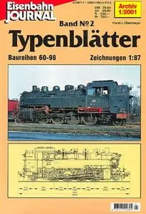 Baureihen 60-98 Zeichnungen 1:87 (Eisenbahn Journal Archiv: Typenblatter №2)