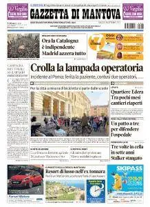 Gazzetta di Mantova - 28 Ottobre 2017