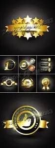 Golden Labels Vector Collection