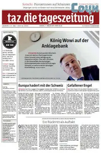 Tageszeitung TAZ vom 11 Februar 2014