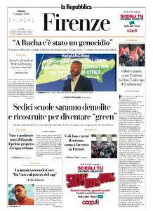 la Repubblica Firenze - 7 Maggio 2022