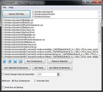 VovSoft Auto Change Screensavers 1.3 Portable