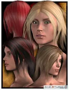 DAZ3D: Erin Hair 