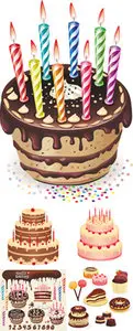 Cakes Vector