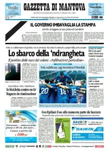 LA GAZZETTA DI MANTOVA 11 GIUGNO 2010