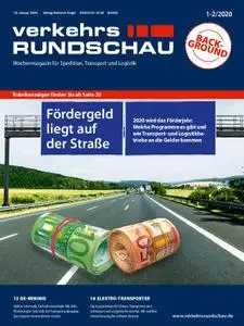 VerkehrsRundschau - 03. Januar 2020